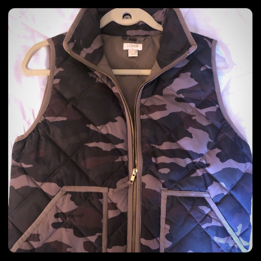 JCrew Factory Camo Vest